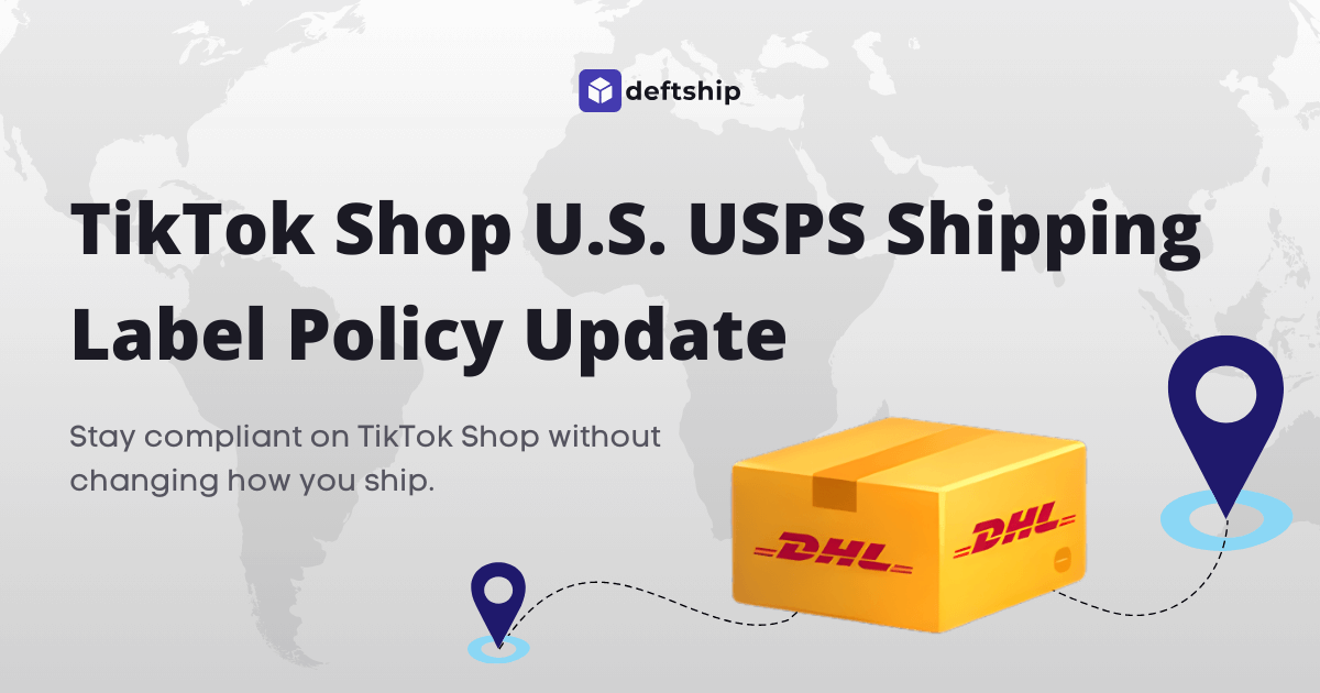 TikTok Shop U.S. USPS Shipping Label Policy Update: Full Breakdown for Sellers