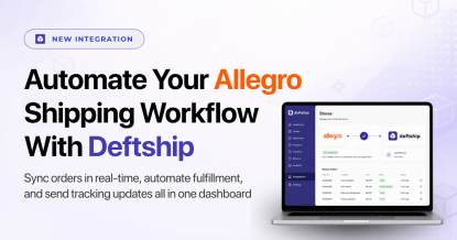Connect your Allegro store to Deftship