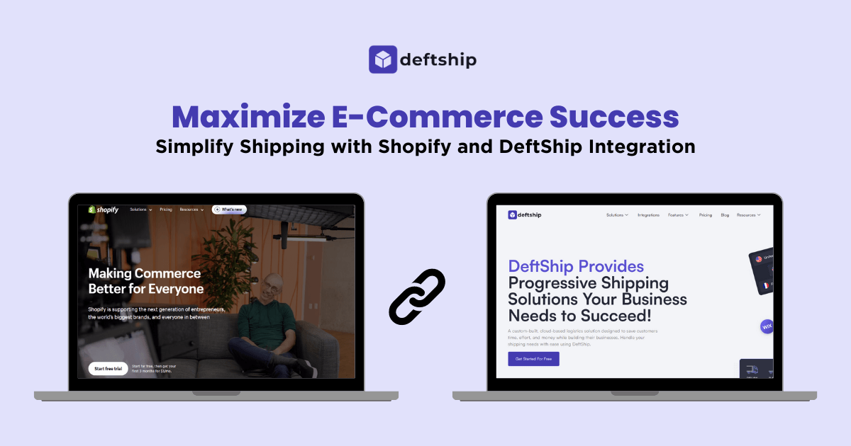 Maximize E-Commerce Success: Simplify Shipping with Shopify and DeftShip Integration